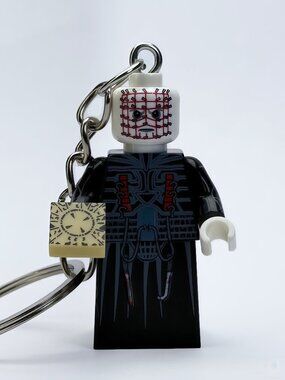 Hellraiser Horror Minifigure Keychain Custom Collectible Figure